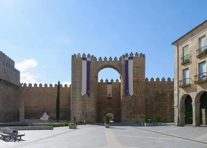 Balcony View To Avila\'S Alcazar