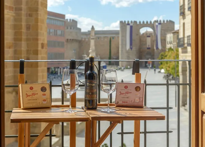 Balcony View To Avila\'S Alcazar